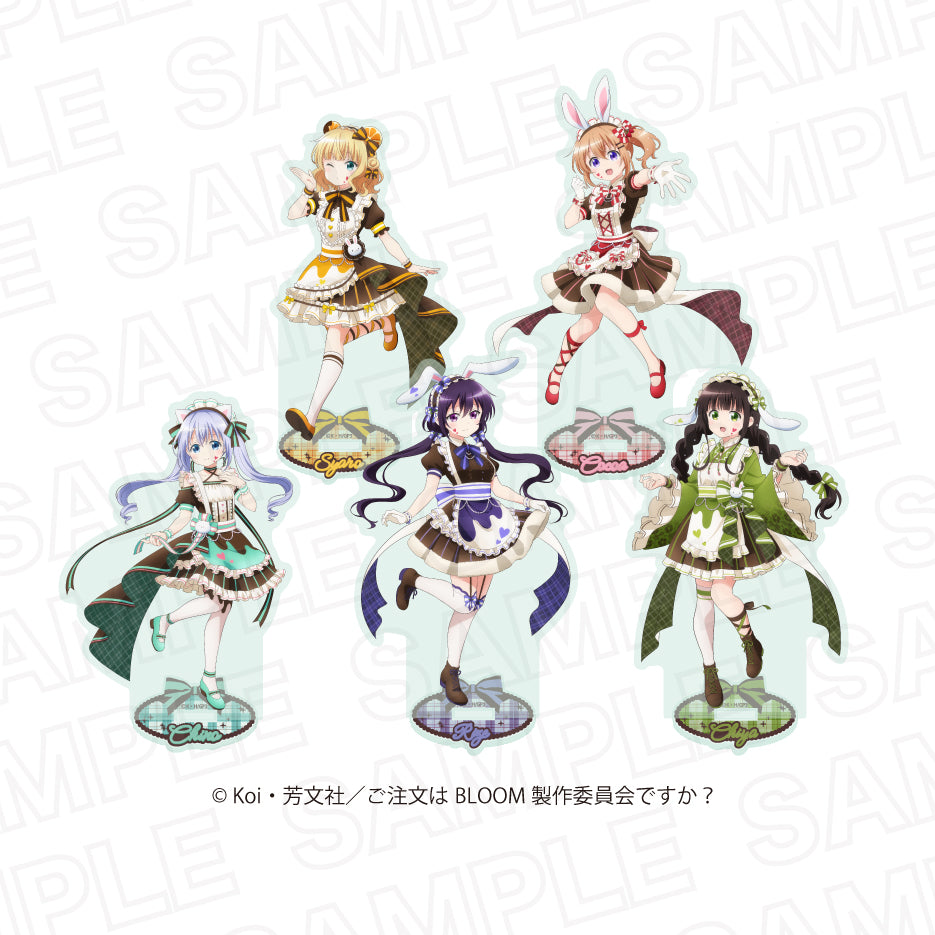 ご注文はうさぎですか？BLOOM バレンタイン】描き下ろしアクリル