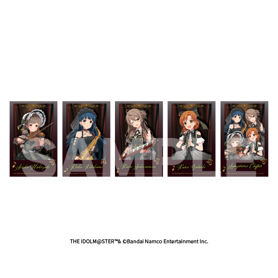 Symphonic Chiffon POP UP SHOP】トレーディングインスタントフォト風