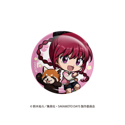 【TVアニメ『SAKAMOTO DAYS』 in 東武動物公園】トレーディングミニキャラ缶バッジ アニマルver.　単品【6月23日17時締切】【8月下旬発送予定】