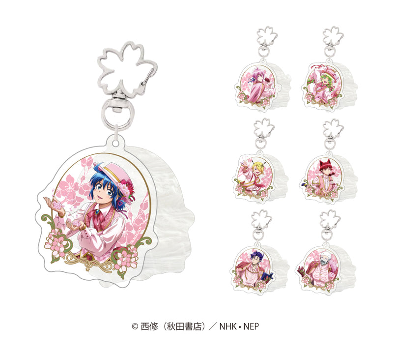 「魔入りました！入間くん」× HANA・BIYORI桜アクリルキーホルダー【2025/6/13(金)17:00締切】【7月下旬以降順次発送予定】