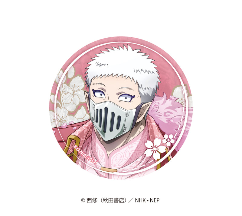 「魔入りました！入間くん」× HANA・BIYORI描き下ろしマーブルバッジ sakura ver.　単品【2025/6/13(金)17:00締切】【7月下旬以降順次発送予定】