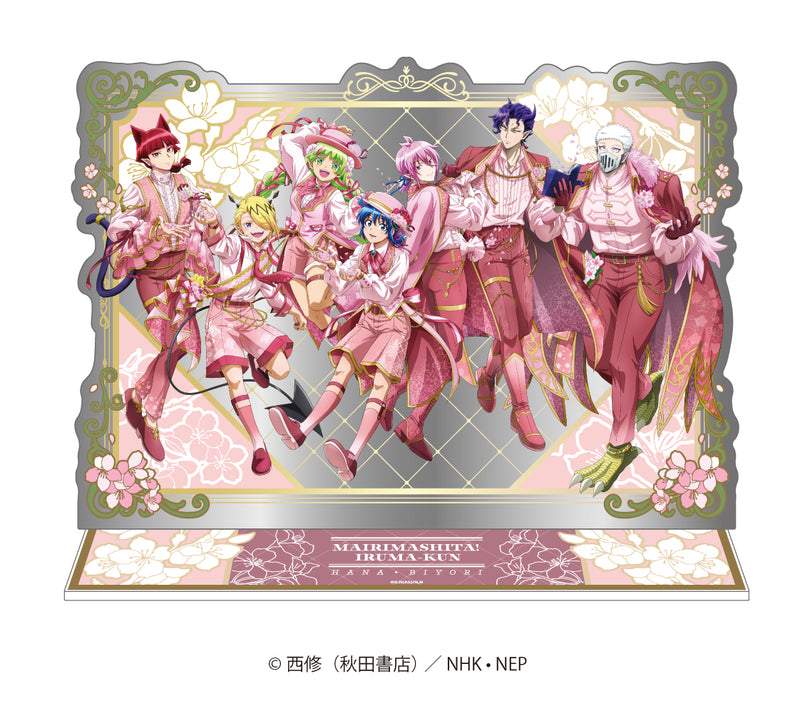 「魔入りました！入間くん」× HANA・BIYORIミラーアクリルパネル sakura ver.【2025/6/13(金)17:00締切】【7月下旬以降順次発送予定】