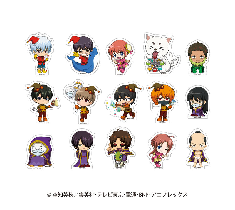 【銀魂×ひらかたパーク】トレーディングミニキャラステッカー　ひらかたパークver.　BOX【6月20日17時締切】【8月中旬発送予定】