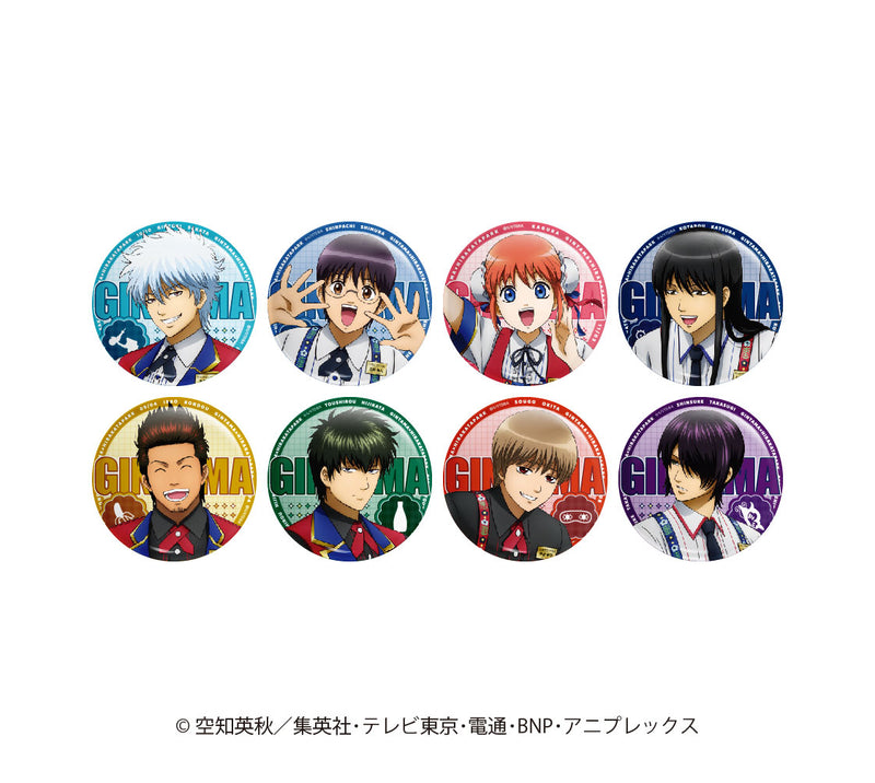 【銀魂×ひらかたパーク】トレーディング描き下ろし缶バッジ　ひらかたパークver.　BOX【6月20日17時締切】【8月中旬発送予定】