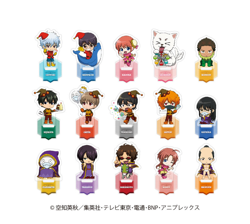 【銀魂×ひらかたパーク】トレーディングミニキャラアクリルスタンド　ひらかたパークver.　BOX【6月20日17時締切】【8月中旬発送予定】