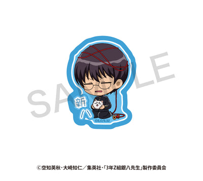 【銀八】ランダムミニキャラステッカー　さいほうver. A