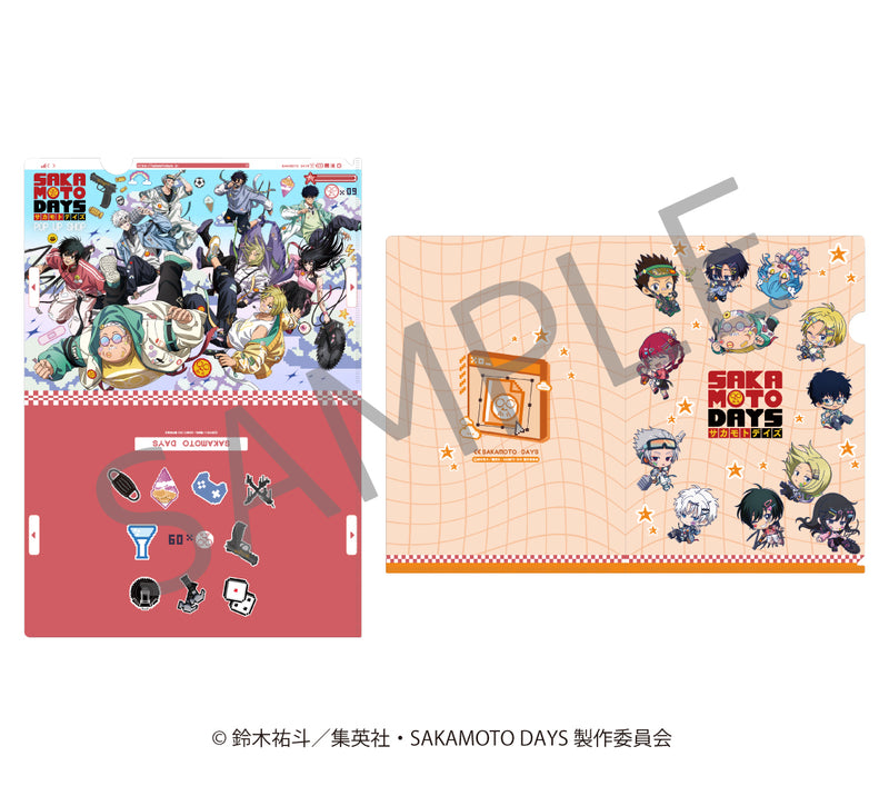 【SAKAMOTO DAYS】クリアファイルセット　デコラver.【2026年1月9日(金)17:00締切】【2026年3月上旬順次発送予定】