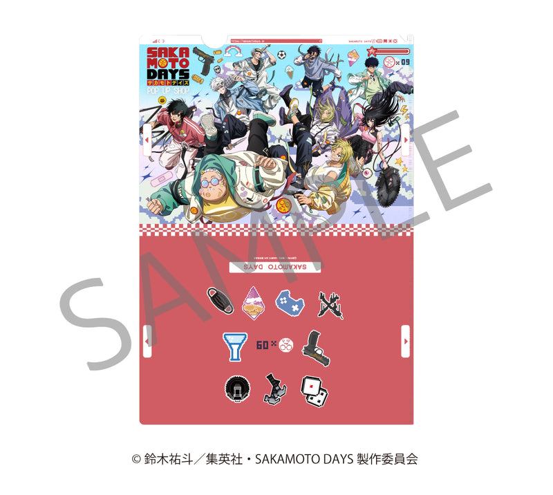 【SAKAMOTO DAYS】クリアファイルセット　デコラver.【2026年1月9日(金)17:00締切】【2026年3月上旬順次発送予定】