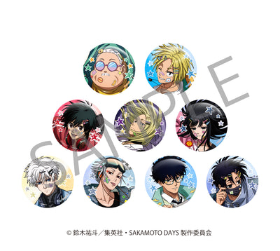 【SAKAMOTO DAYS】ランダム缶バッジ　デコラver.【2026年1月9日(金)17:00締切】【2026年3月上旬順次発送予定】