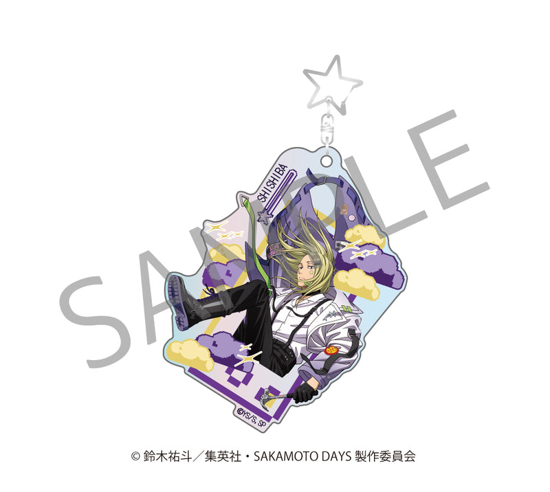 【SAKAMOTO DAYS】オーロラアクリルキーホルダー　デコラver.【2026年1月9日(金)17:00締切】【2026年3月上旬順次発送予定】