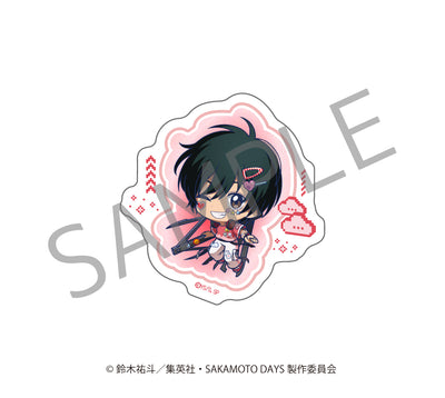 【SAKAMOTO DAYS】ランダムミニキャラステッカー　デコラver.【2026年1月9日(金)17:00締切】【2026年3月上旬順次発送予定】