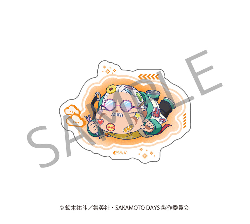【SAKAMOTO DAYS】ランダムミニキャラステッカー　デコラver.【2026年1月9日(金)17:00締切】【2026年3月上旬順次発送予定】