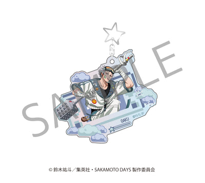 【SAKAMOTO DAYS】オーロラアクリルキーホルダー　デコラver.【2026年1月9日(金)17:00締切】【2026年3月上旬順次発送予定】