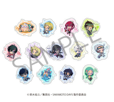 【SAKAMOTO DAYS】ランダムミニキャラステッカー　デコラver.【2026年1月9日(金)17:00締切】【2026年3月上旬順次発送予定】