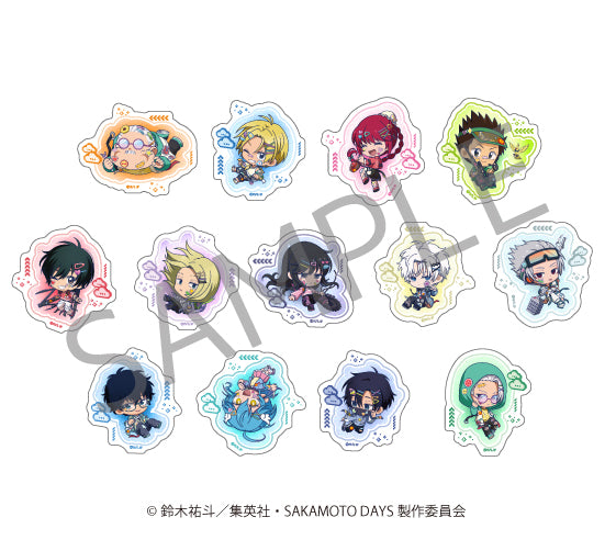 【SAKAMOTO DAYS】ランダムミニキャラステッカー　デコラver.【2026年1月9日(金)17:00締切】【2026年3月上旬順次発送予定】