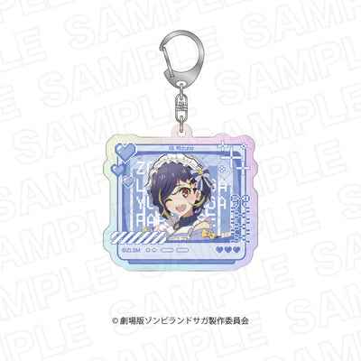 【劇場版『ゾンビランドサガ ゆめぎんがパラダイス』】オーロラアクリルキーホルダー【12月17日17:00締切】【3月上旬発送予定】