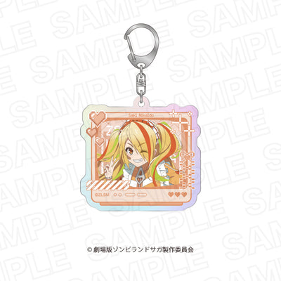 【劇場版『ゾンビランドサガ ゆめぎんがパラダイス』】オーロラアクリルキーホルダー【12月17日17:00締切】【3月上旬発送予定】