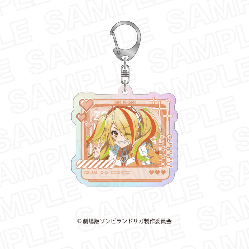 【劇場版『ゾンビランドサガ ゆめぎんがパラダイス』】オーロラアクリルキーホルダー【12月17日17:00締切】【3月上旬発送予定】