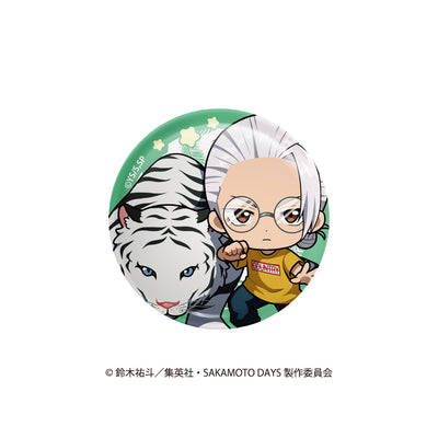 【TVアニメ『SAKAMOTO DAYS』 in 東武動物公園】トレーディングミニキャラ缶バッジ アニマルver.　単品【6月23日17時締切】【8月下旬発送予定】