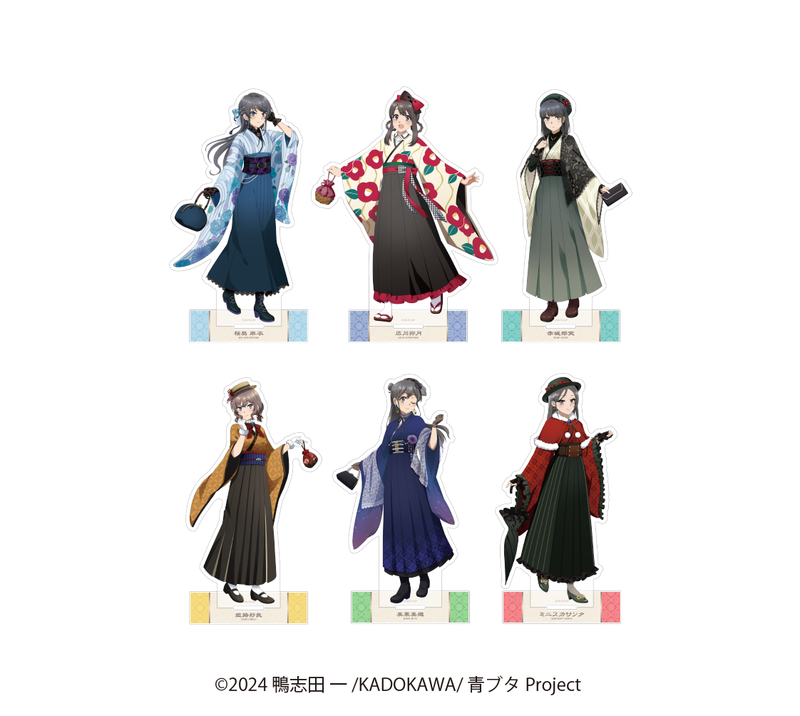 【青春ブタ野郎はサンタクロースの夢を見ない】描き下ろしアクリルスタンド【2025/11/28締切】【1月下旬発送予定】