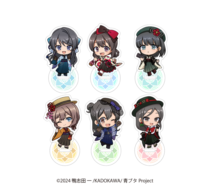 【青春ブタ野郎はサンタクロースの夢を見ない】ランダムミニキャラアクリルスタンド【2025/11/28締切】【1月下旬発送予定】