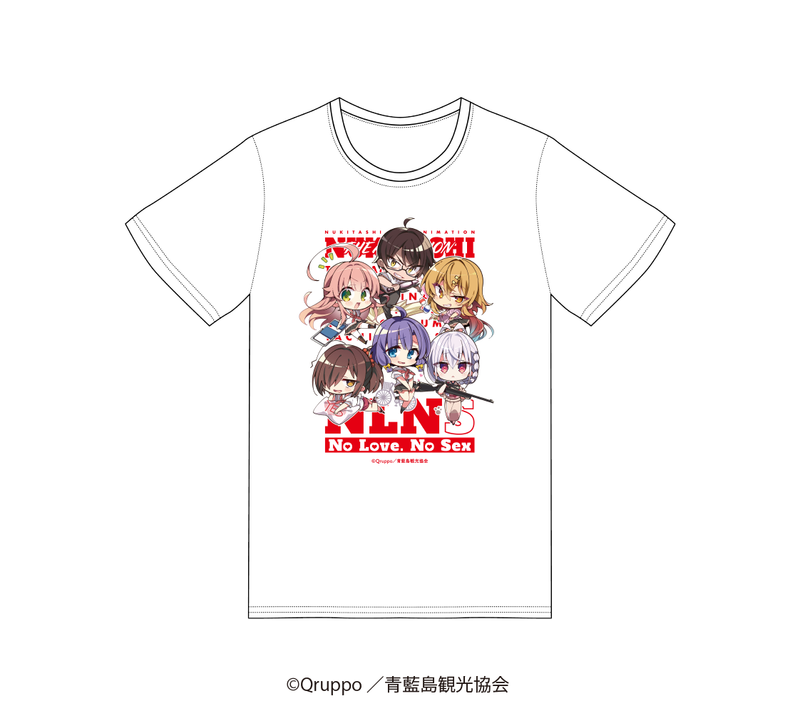 【ぬきたし THE ANIMATION】TシャツNLNS【2025年12月05日（金）17:00締切】【2026年3月上旬発送予定】