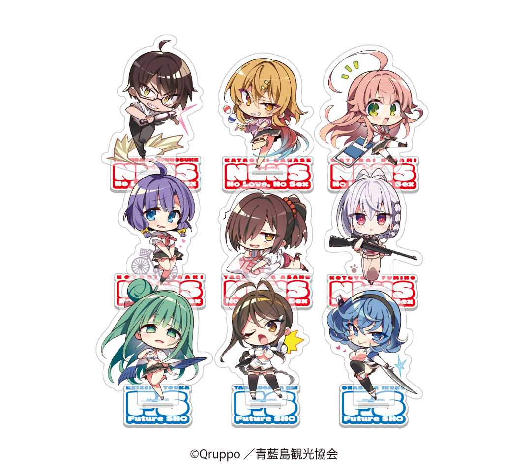 ぬきたし THE ANIMATION】ランダムミニキャラアクリルスタンド – animo