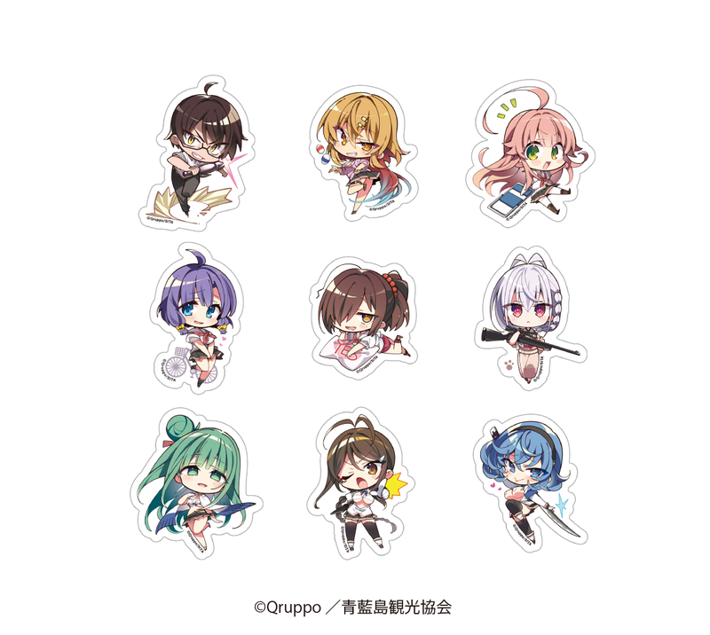 【ぬきたし THE ANIMATION】ランダムミニキャラステッカー【2025年12月05日（金）17:00締切】【2026年3月上旬発送予定】