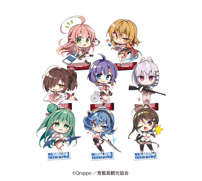 【ぬきたし THE ANIMATION】特大アクリルスタンド 冷泉院 桐香