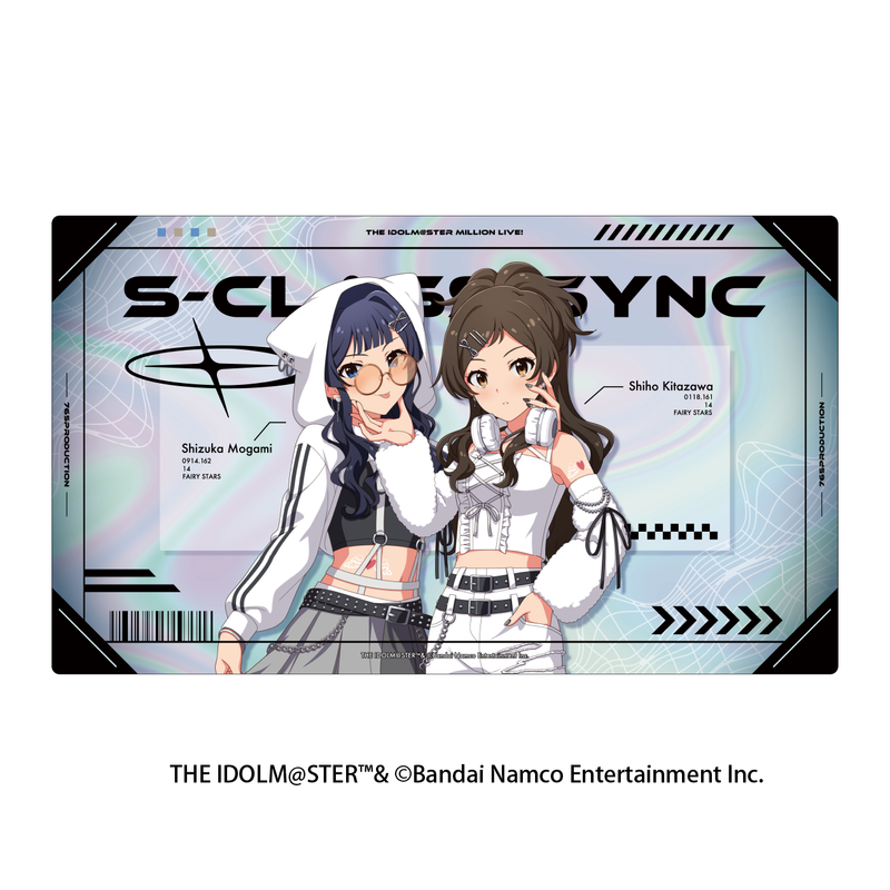アイドルマスター ミリオンライブ！S-CLASS SYNC】ラバーマット S