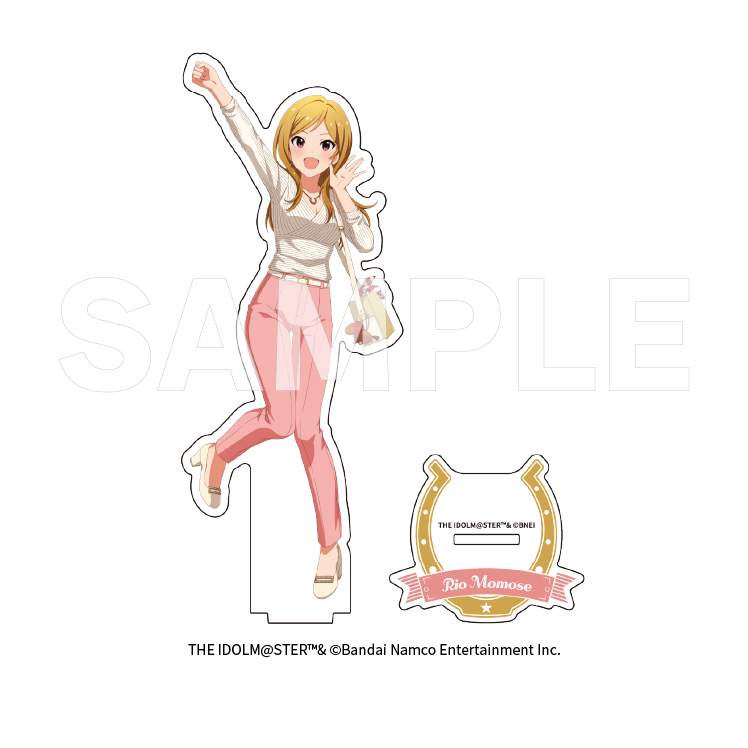 「岩手競馬×アイドルマスター ミリオンライブ！」描き下ろしアクリルスタンド【2025/6/30(月)17:00締切】【7月下旬以降順次発送予定】