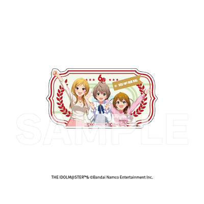 「岩手競馬×アイドルマスター ミリオンライブ！」トレーディングステッカー【2025/6/30(月)17:00締切】【7月下旬以降順次発送予定】