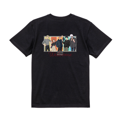 【「呪術廻戦」×「IKEPRI CANVAS」】Tシャツ（黒半袖）【12月28日（日）23時59分締切】【随時発送予定】