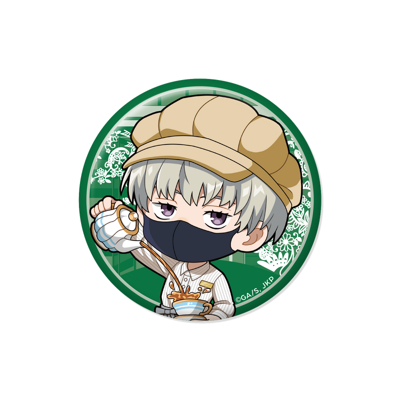 【「呪術廻戦」×「IKEPRI CANVAS」】トレーディングミニキャラ缶バッジ（全８種）【12月28日（日）23時59分締切】【随時発送予定】