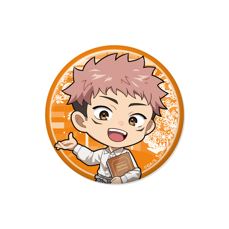 【「呪術廻戦」×「IKEPRI CANVAS」】トレーディングミニキャラ缶バッジ（全８種）【12月28日（日）23時59分締切】【随時発送予定】