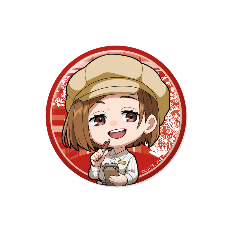 【「呪術廻戦」×「IKEPRI CANVAS」】トレーディングミニキャラ缶バッジ（全８種）【12月28日（日）23時59分締切】【随時発送予定】