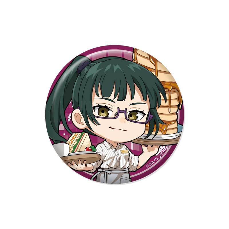 【「呪術廻戦」×「IKEPRI CANVAS」】トレーディングミニキャラ缶バッジ（全８種）【12月28日（日）23時59分締切】【随時発送予定】