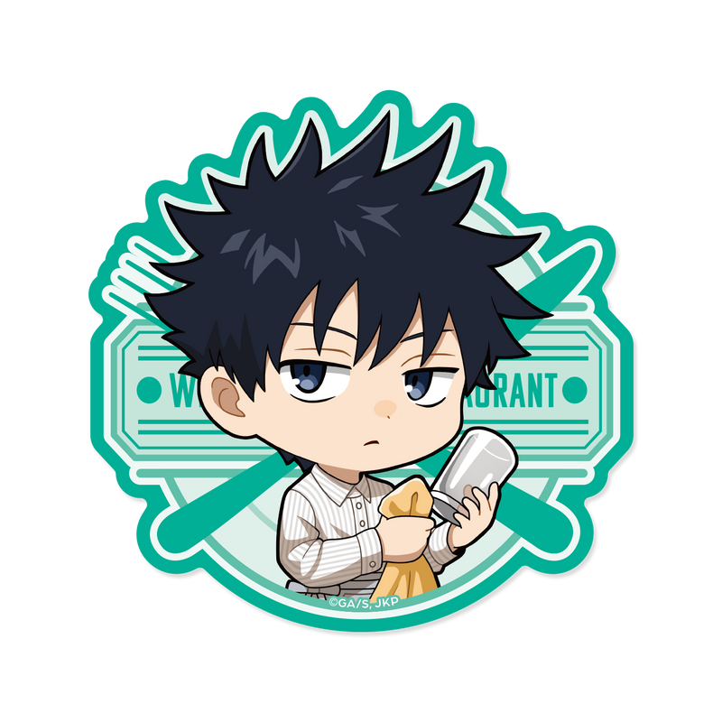 【「呪術廻戦」×「IKEPRI CANVAS」】トレーディングミニキャラステッカー（全８種）【12月28日（日）23時59分締切】【随時発送予定】