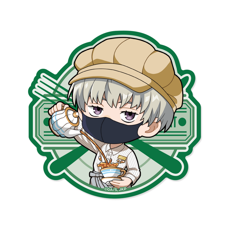 【「呪術廻戦」×「IKEPRI CANVAS」】トレーディングミニキャラステッカー（全８種）【12月28日（日）23時59分締切】【随時発送予定】