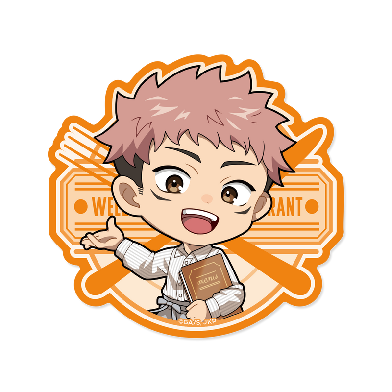 【「呪術廻戦」×「IKEPRI CANVAS」】トレーディングミニキャラステッカー（全８種）【12月28日（日）23時59分締切】【随時発送予定】