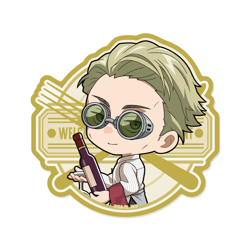 【「呪術廻戦」×「IKEPRI CANVAS」】トレーディングミニキャラステッカー（全８種）【12月28日（日）23時59分締切】【随時発送予定】