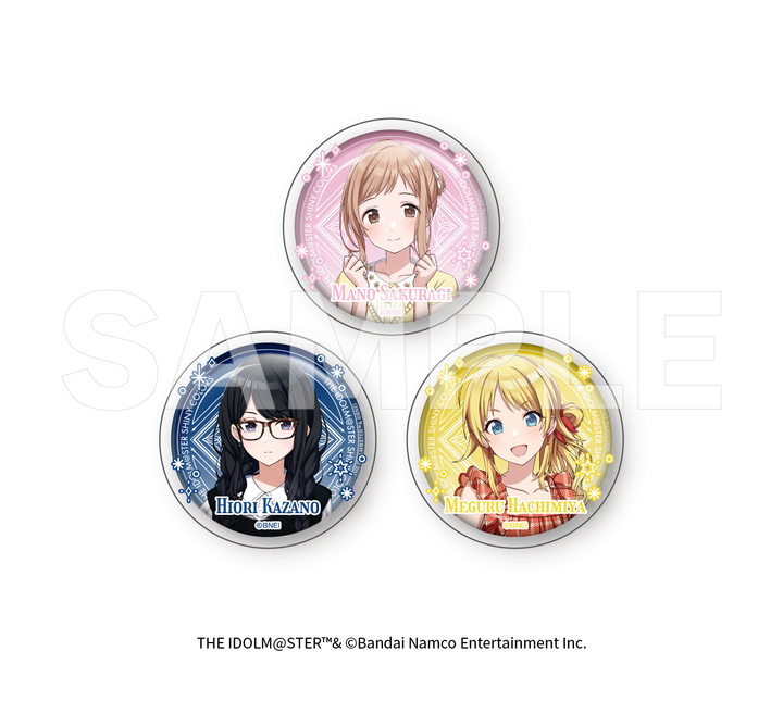 トレーディングカバー付き缶バッジ White Night Collection – animo