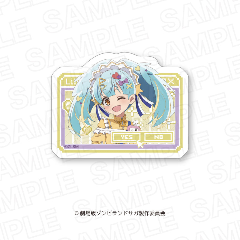 【劇場版『ゾンビランドサガ ゆめぎんがパラダイス』】ランダム　描き下ろしステッカー【12月17日17:00締切】【3月上旬発送予定】