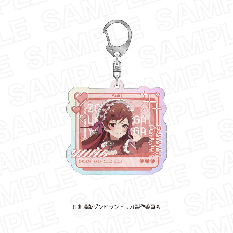 【劇場版『ゾンビランドサガ ゆめぎんがパラダイス』】オーロラアクリルキーホルダー【12月17日17:00締切】【3月上旬発送予定】
