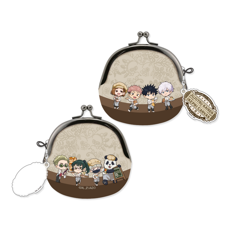 【「呪術廻戦」×「IKEPRI CANVAS」】ミニキャラがま口財布【12月28日（日）23時59分締切】【随時発送予定】