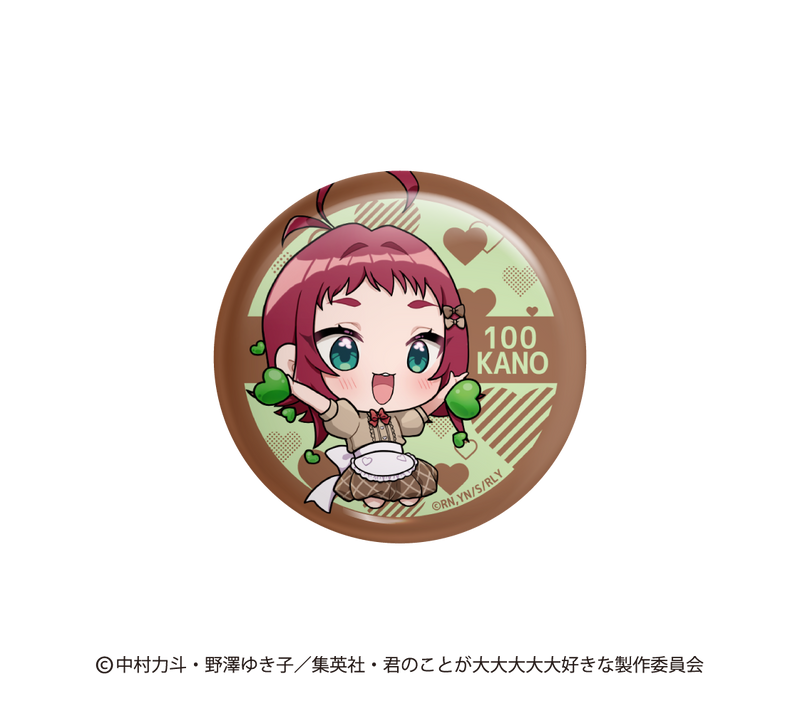 【再販】【君のことが大大大大大好きな100人の彼女】ミニキャラランダム缶バッジ【2025/7/30締切】【9月下旬発送予定】