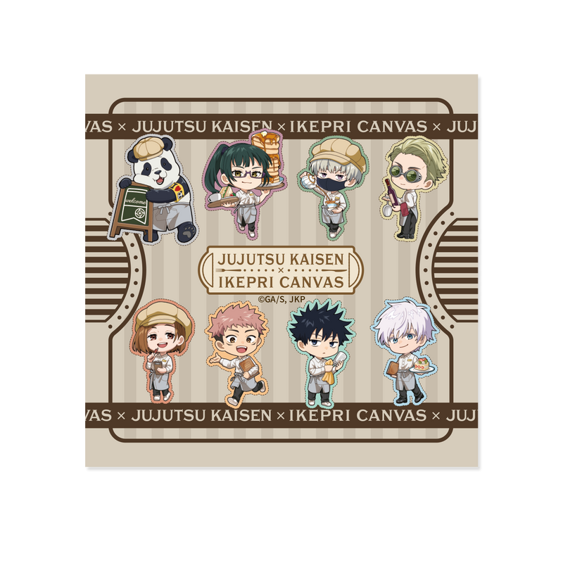 【「呪術廻戦」×「IKEPRI CANVAS」】ミニタオル【12月28日（日）23時59分締切】【随時発送予定】