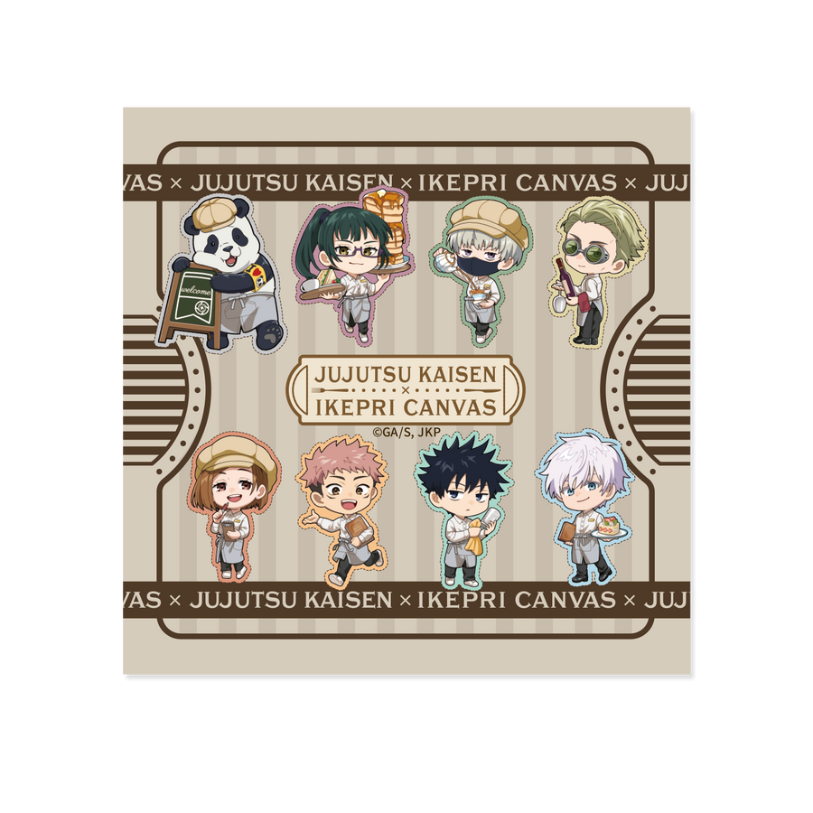 呪術廻戦」×「IKEPRI CANVAS」】アクリルドアプレート – animo