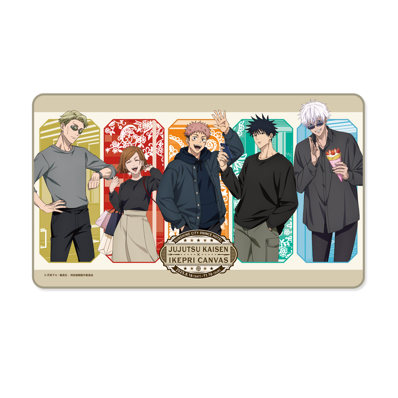 【「呪術廻戦」×「IKEPRI CANVAS」】描き下ろしラバーマット【12月28日（日）23時59分締切】【随時発送予定】