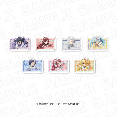 【劇場版『ゾンビランドサガ ゆめぎんがパラダイス』】ランダム　描き下ろしステッカー【12月17日17:00締切】【3月上旬発送予定】